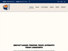 Tablet Screenshot of ebeltoft-lamaer.com